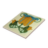 AN092 Art Nouveau Reproduction Antiek Tile Tegeltje (Zijkant)