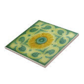 AN095 Art Nouveau Reproduction Antiek Tile Tegeltje (Zijkant)