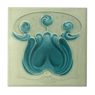 AN101 Art Nouveau Reproduction Antiek Tile Tegeltje