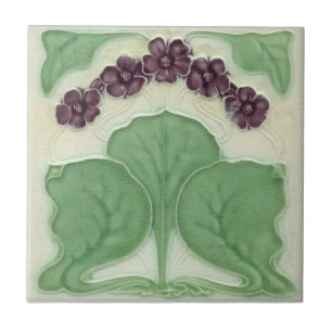 AN102 Art Nouveau Reproduction Antiek Tile Tegeltje