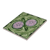AN109 Art Nouveau Reproduction Antiek Tile Tegeltje (Zijkant)