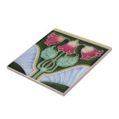 AN111 Art Nouveau Reproduction Antiek Tile Tegeltje (Zijkant)
