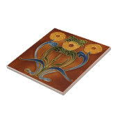 AN119 Art Nouveau Reproduction Antiek Tile Tegeltje (Zijkant)