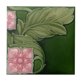 AN133 Art Nouveau Reproduction Antiek Tile Tegeltje