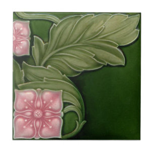 AN133 Art Nouveau Reproduction Antiek Tile Tegeltje