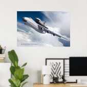 An-225 Mriya & Buran: Ruimtelegendes Poster (Thuiskantoor)