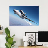 An-225 Mriya & Buran: Ruimtelegendes Poster (Thuiskantoor)