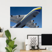 An-225 Mriya: Grootste vliegtuig ter wereld 3D Poster (Thuiskantoor)