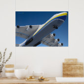 An-225 Mriya: Grootste vliegtuig ter wereld 3D Poster (Keuken)