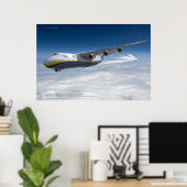 An-225 Mriya: Grootste vliegtuig ter wereld 3D Poster (Thuiskantoor)