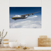 An-225 Mriya: Grootste vliegtuig ter wereld 3D Poster (Keuken)