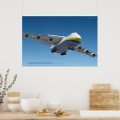 An-225 Mriya: Legende van de Hemel 3D Poster (Keuken)