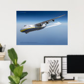 An-225 Mriya: Legende van de Hemel Poster (Thuiskantoor)