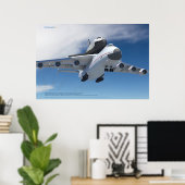 An-225 Mriya Vliegtuig met Buran Spaceshuttle Poster (Thuiskantoor)