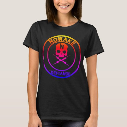 "An Act of Defiance" Colour Splash Women's Shirt (Voorkant)