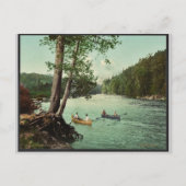 An Adirondack mountainstream klassiek Photochrom Briefkaart (Voorkant)