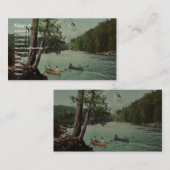 An Adirondack mountainstream klassiek Photochrom Visitekaartje (Voorkant / Achterkant)