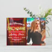 An Afternoon on Broadway Birthday with Photo Kaart (Staand voorkant)