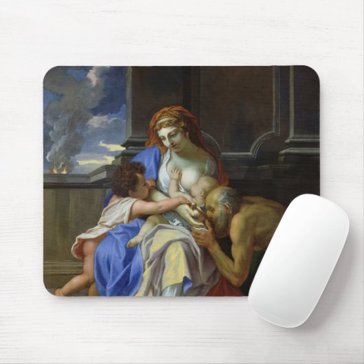 An Allegory of Charity, c.1642-48 Muismat (Met muis)