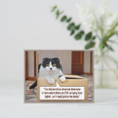 An alternate dimension feestdagenkaart (Staand voorkant)