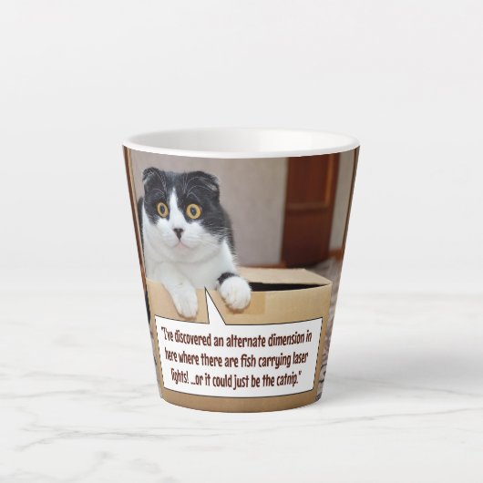 An alternate dimension Latte Mug Latte Mok (Voorkant)