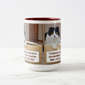 An alternate dimension tweekleurige koffiemok (Center)