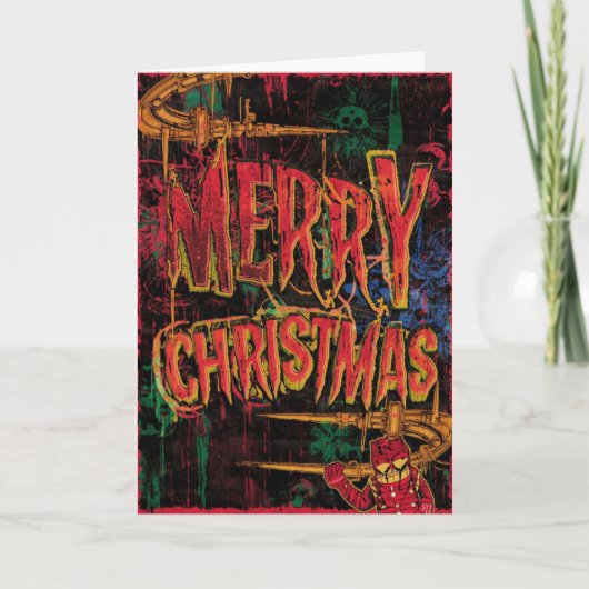 An alternative christmas card kaart (Voorkant)