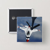 An Altus KC-135 Stratotanker Vierkante Button 5,1 Cm (Voorkant /achterkant)