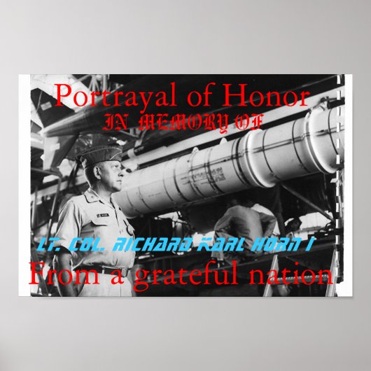 An American Hero Poster (Voorkant)