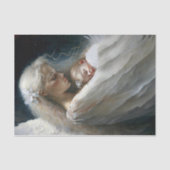 An Angel houdt haar vast Tissuepapier (Voorkant)