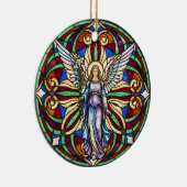 An Angel in Heaven Memorial Angel Lily  Keramisch Ornament (Rechts)