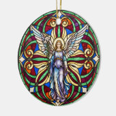 An Angel in Heaven Memorial Angel Lily  Keramisch Ornament (Links)