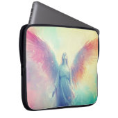 An Angel on a 15" Electronics Bag Laptop Sleeve (Voorkant Rechts)