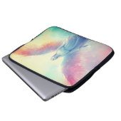 An Angel on a 15" Electronics Bag Laptop Sleeve (Voorkant onderkant)