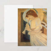 An Angel Playing a Flageolet By Burne Jones (Voorkant / Achterkant)