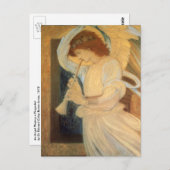 An Angel Playing a Flageolet By Burne Jones Briefkaart (Voorkant / Achterkant)