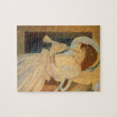 An Angel Playing a Flageolet By Burne Jones Legpuzzel (Horizontaal)