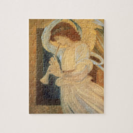 An Angel Playing a Flageolet By Burne Jones Legpuzzel
