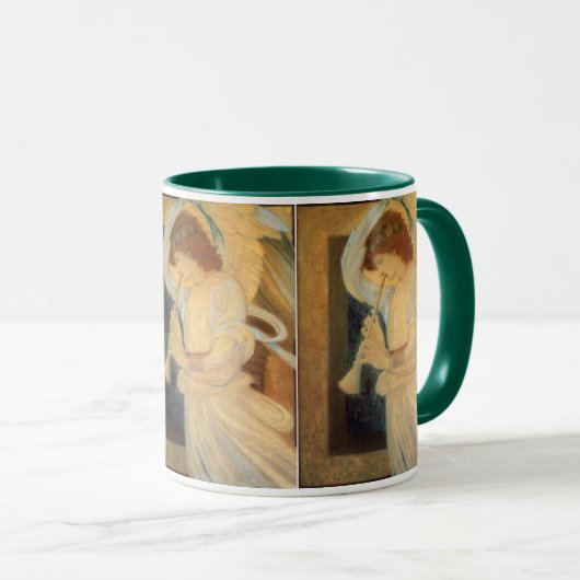 An Angel Playing a Flageolet By Burne Jones Mok (Voorkant rechts)