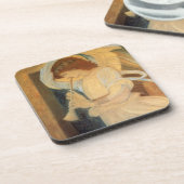 An Angel Playing a Flageolet By Burne Jones Onderzetter (Linkerzijde)