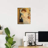 An Angel Playing a Flageolet By Burne Jones Poster (Thuiskantoor)