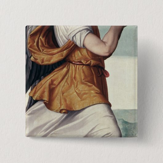 An Angel Vierkante Button 5,1 Cm (Voorkant)