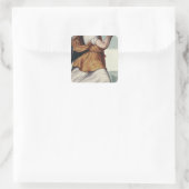 An Angel Vierkante Sticker (Tas)