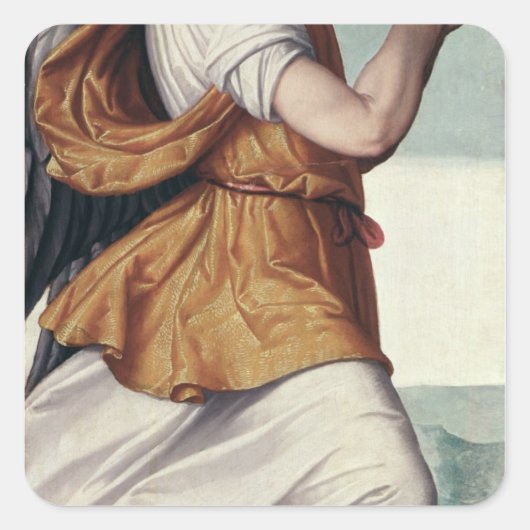 An Angel Vierkante Sticker (Voorkant)