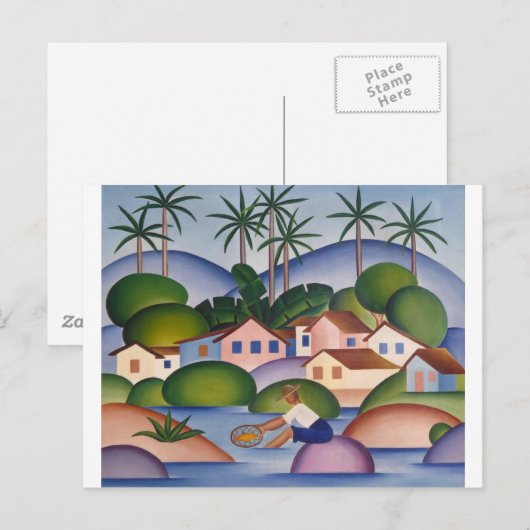 An Angler - tarsila do Amaral Briefkaart (Voorkant / Achterkant)