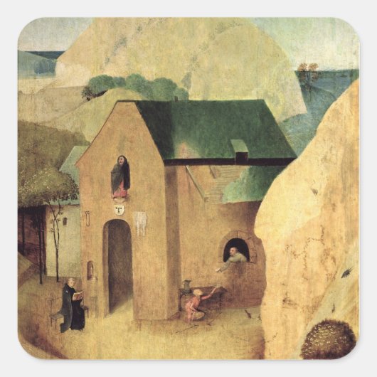 An Antonian Priory Vierkante Sticker (Voorkant)