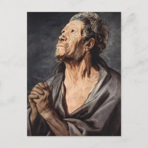 An Apostle door Jacob Jordaens Briefkaart