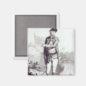 An Appeal to Heaven', een portret van General Lee Magneet (Voorkant / Achterkant)