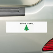 An_Appeal_to_Heaven_Flag Bumper Bumpersticker (Op auto)