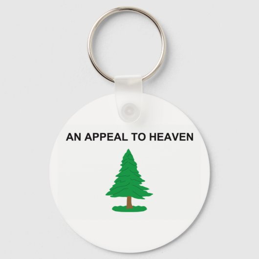 An_Appeal_to_Heaven_Flag Sleutelhanger (Voorkant)